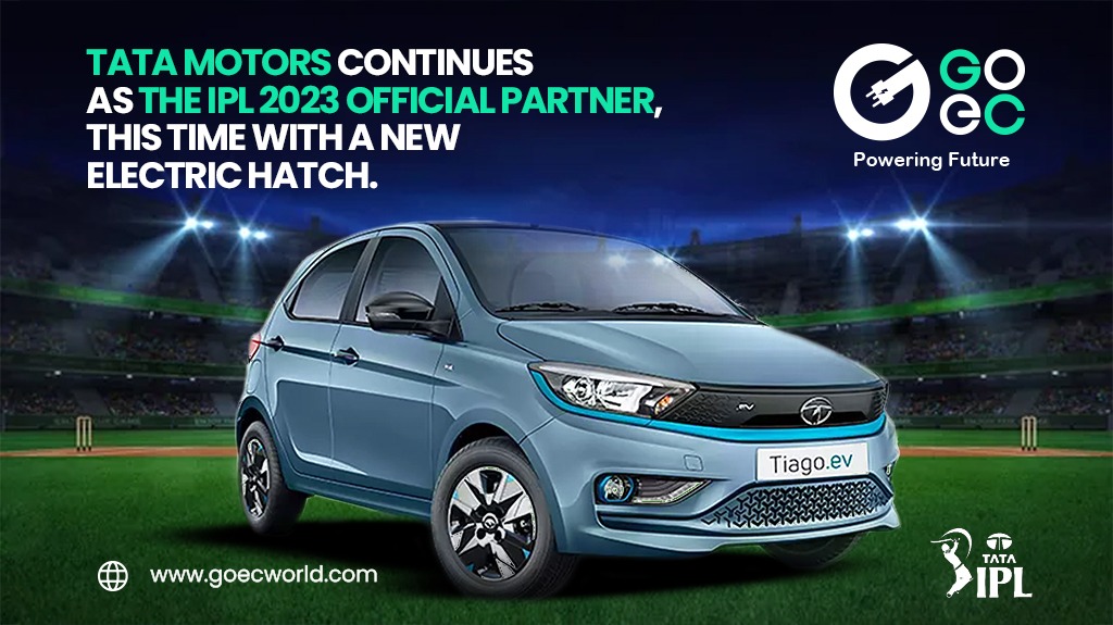 Tata Motors continues as the IPL 2023 official partner, this time with a new electric hatch.