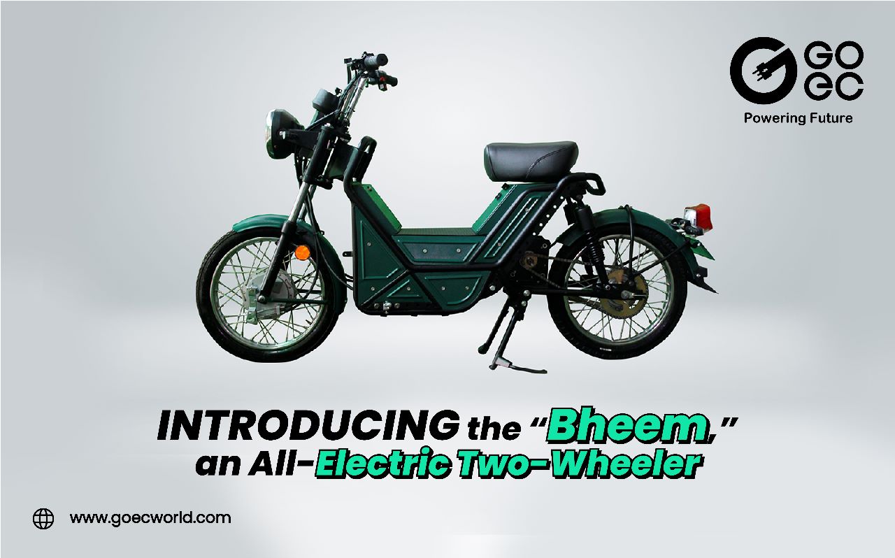 Ozotec Announces the Launch of Bheem, an All-Electric Two-Wheeler for All Terrains.