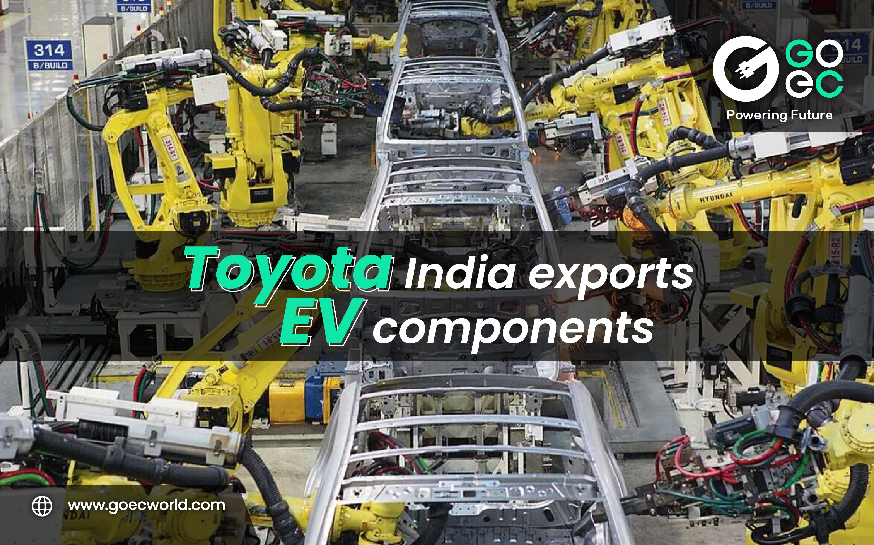 Toyota India starts exporting EV components to Japan