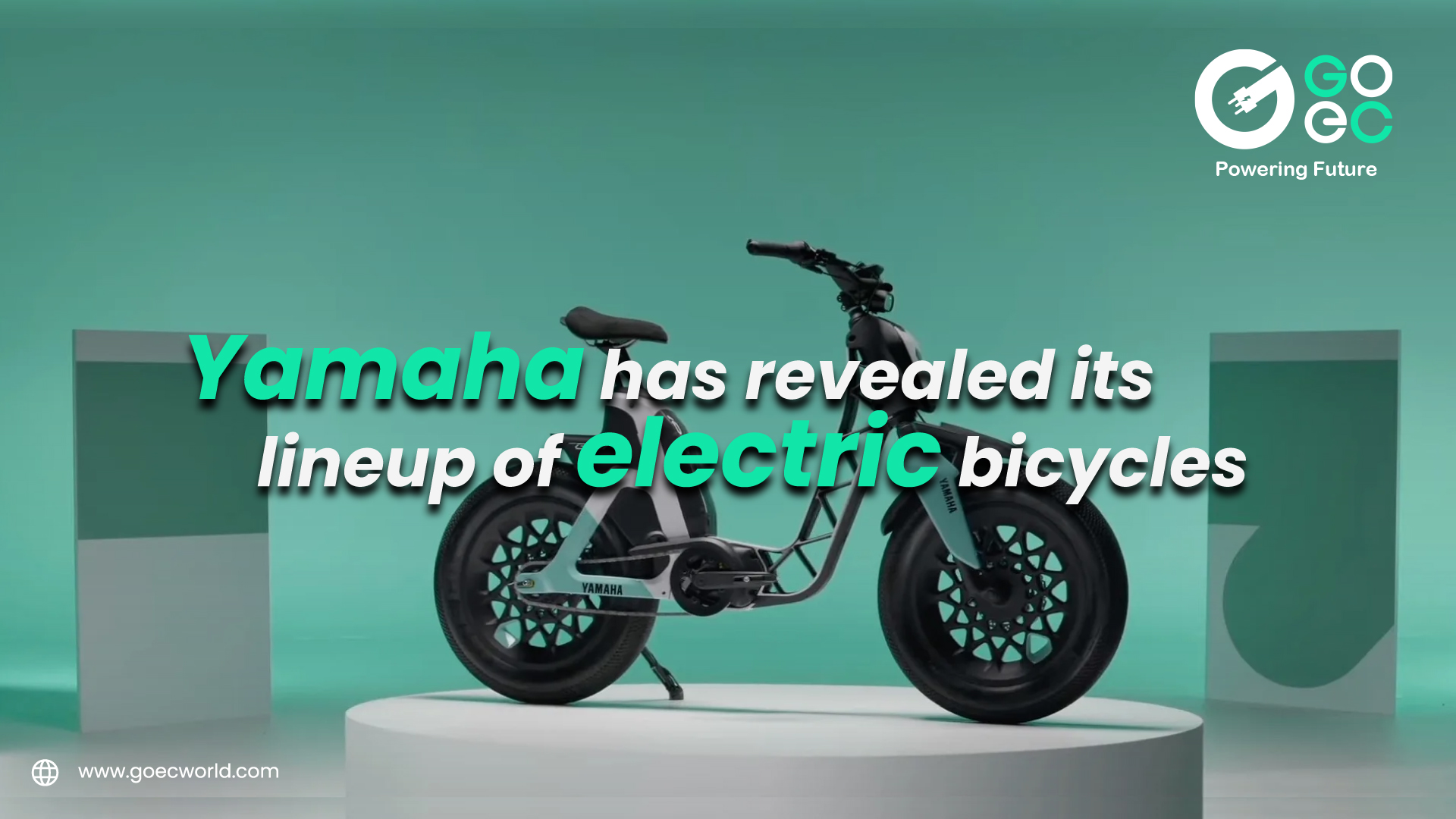 Yamaha Electric cycles Unveiled.