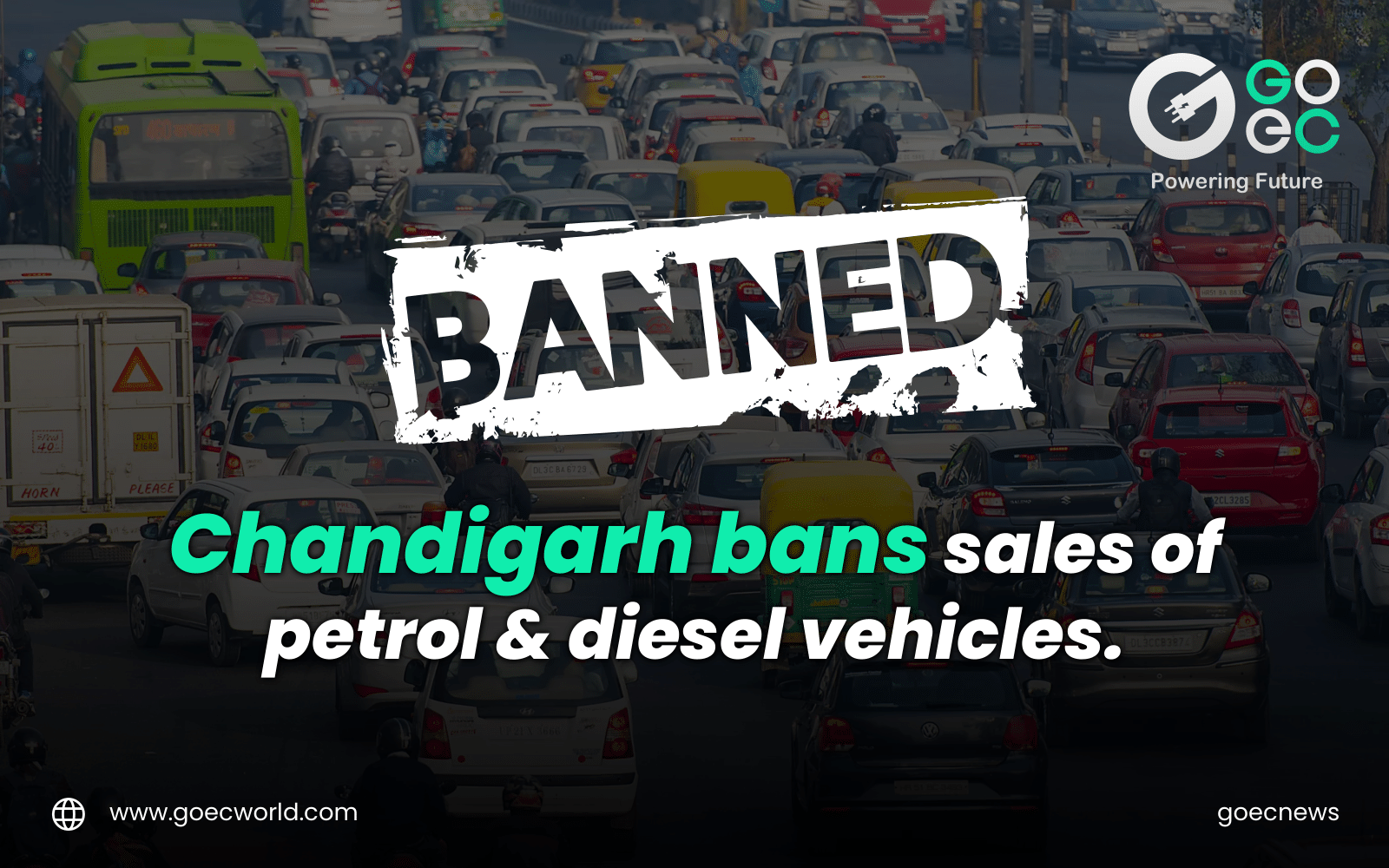 Chandigarh: Petrol & diesel -Powered Two-Wheelers, Four-Wheelers Sales Banned, Here’s Why.