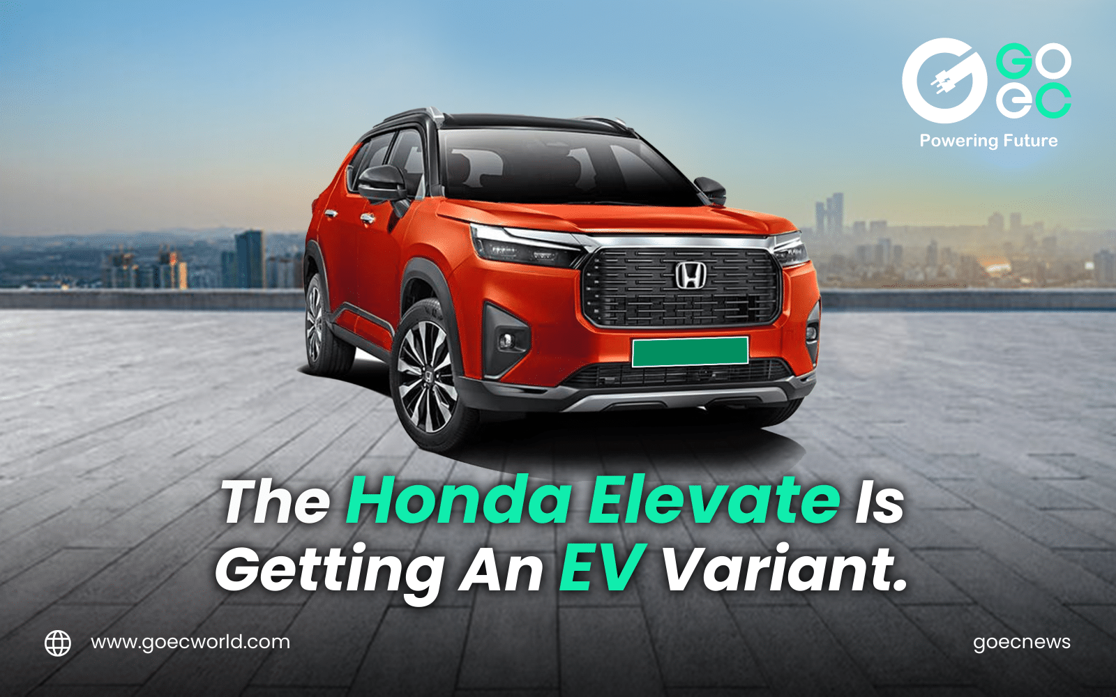 The Honda Elevate Is Getting An EV Variant Instead Of A Hybrid.