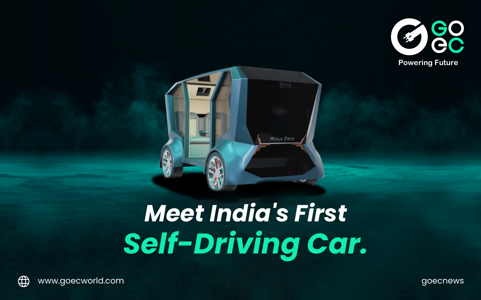 Meet India’s First Self-Driving Car: Bengaluru-Based Startup Unveils Minus Zero zPod.