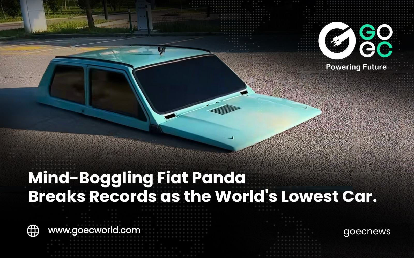 The World’s Lowest Car Will Leave You Astonished: Meet the Mind-Boggling Fiat Panda!