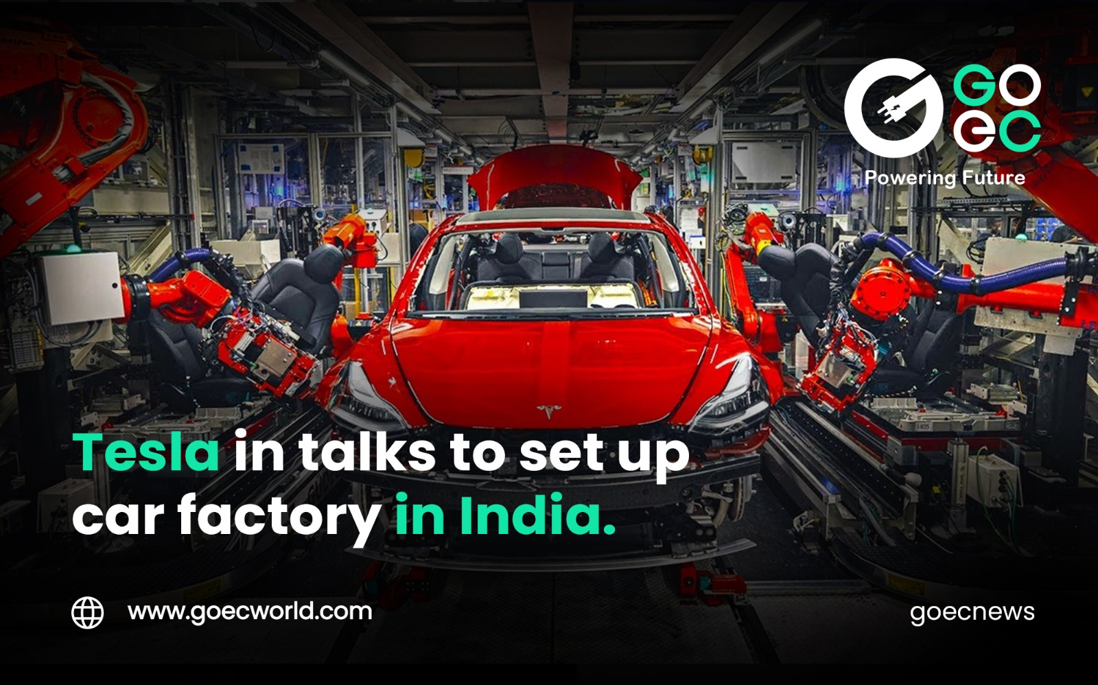 Elon Musk’s Tesla in Talks to Set Up India Factory for Electric Cars Starting at Rs 20 Lakhs.