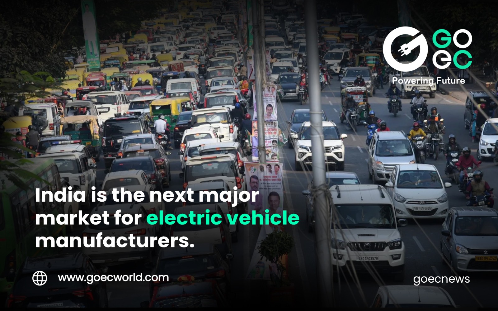 Electric Vehicle Manufacturers Set Sights on India as Their Next Big Market.