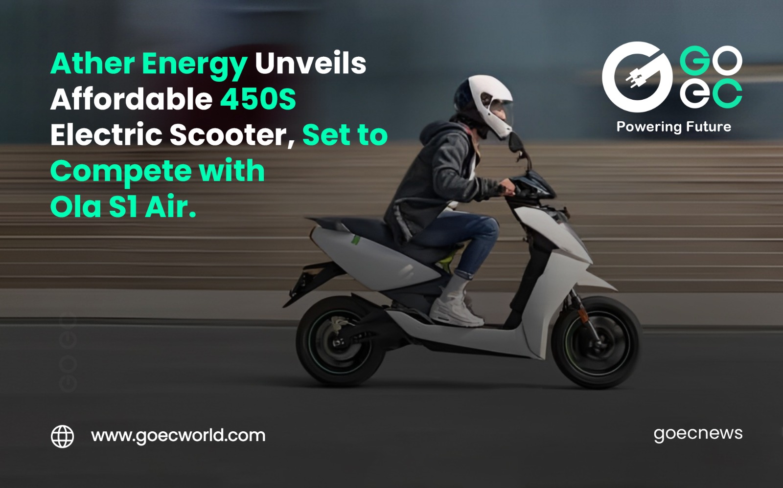 Ather 450S electric scooter India unveil LIVE updates: Range, Specs, Price of Ola S1 Air rival.