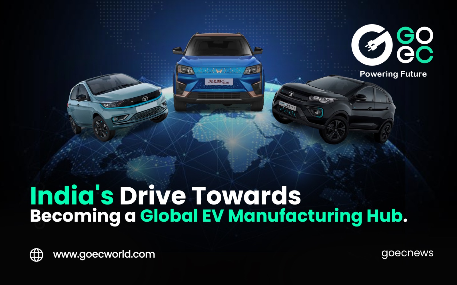 India’s Ambitious Drive to Transform into a Global Electric Vehicle Manufacturing Hub.