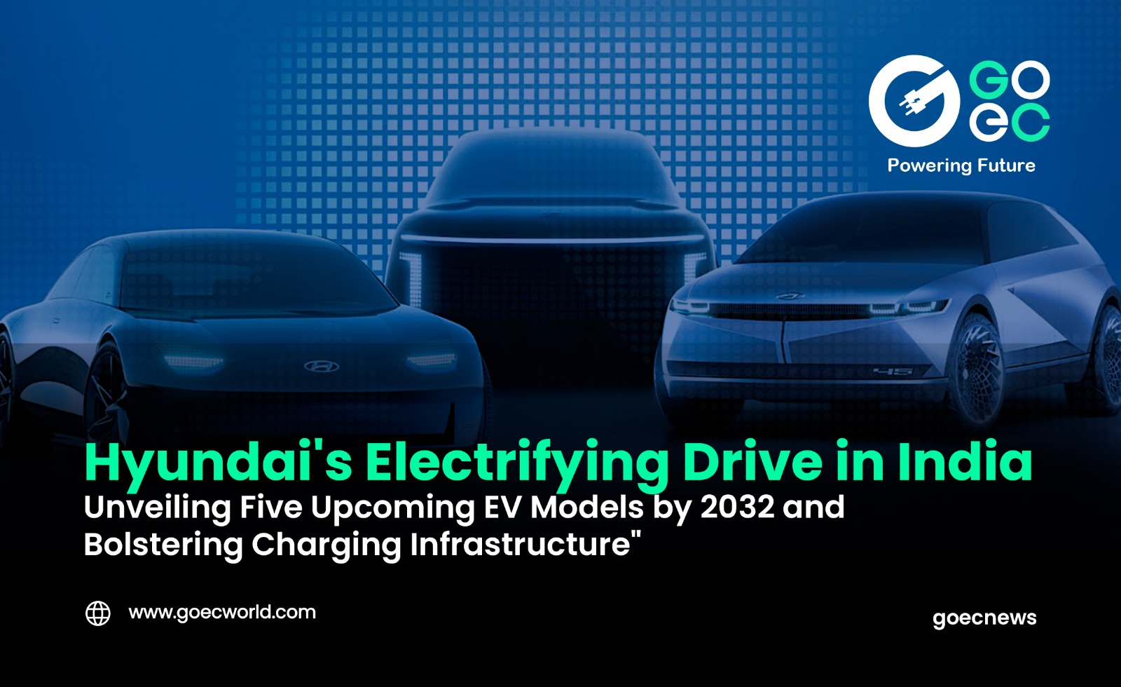 Hyundai of South Korea views India as a significant market for electric vehicles.