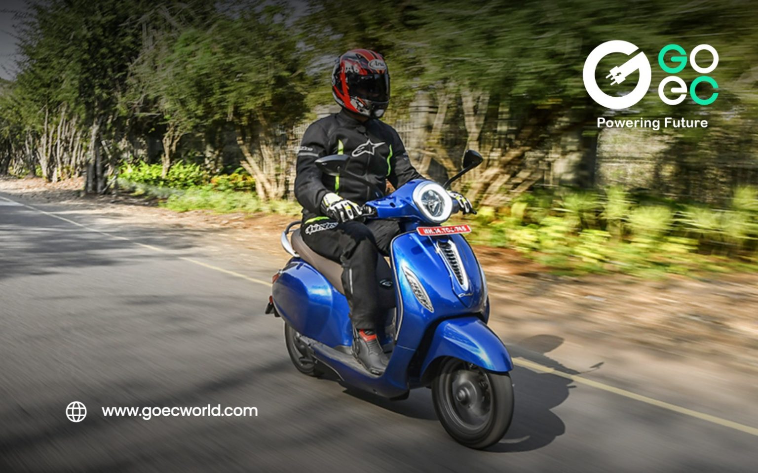 Cost of bajaj store electric scooter