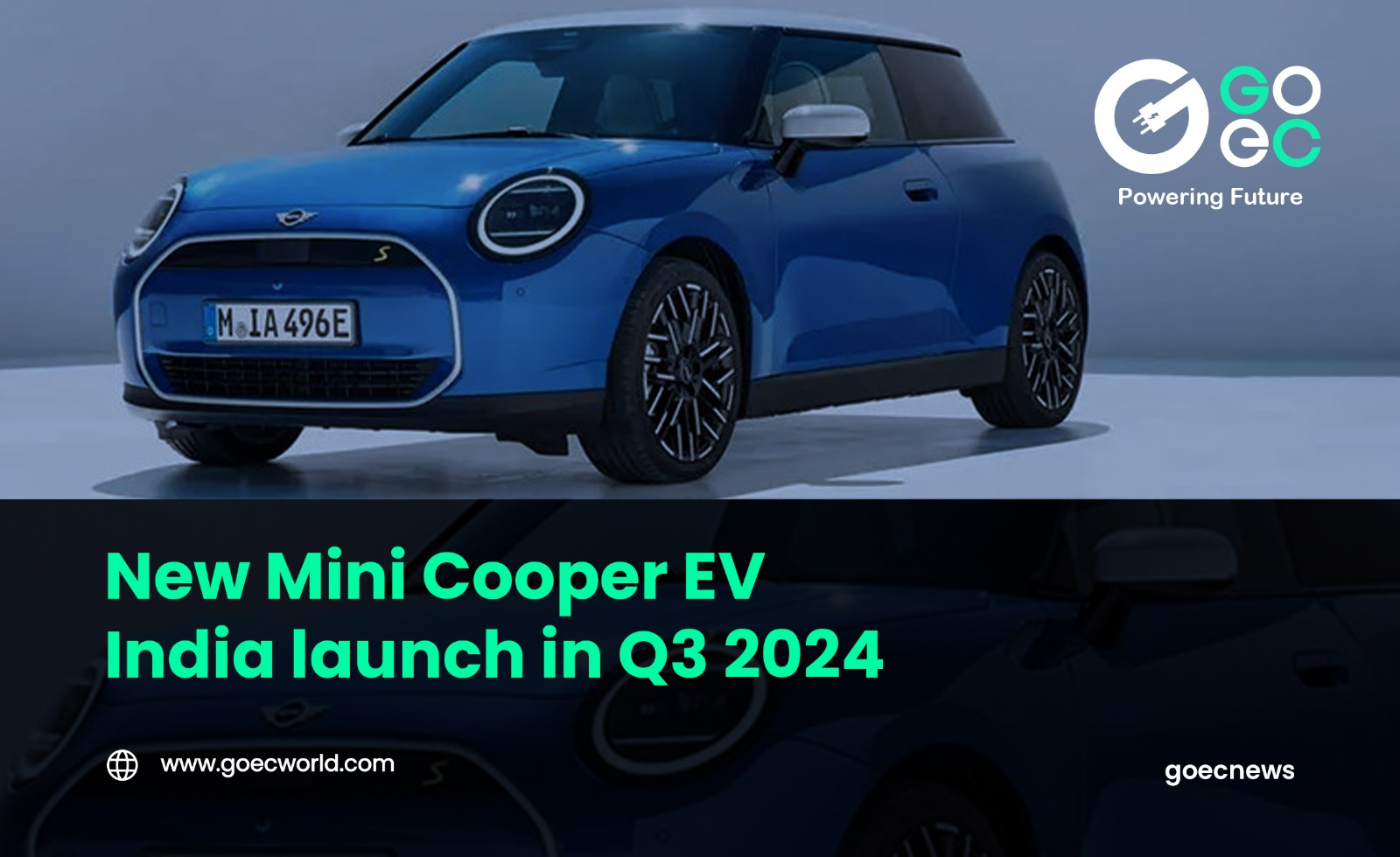 Mini Cooper Electric Makes Electrifying Debut in India, Set to Redefine the EV Landscape