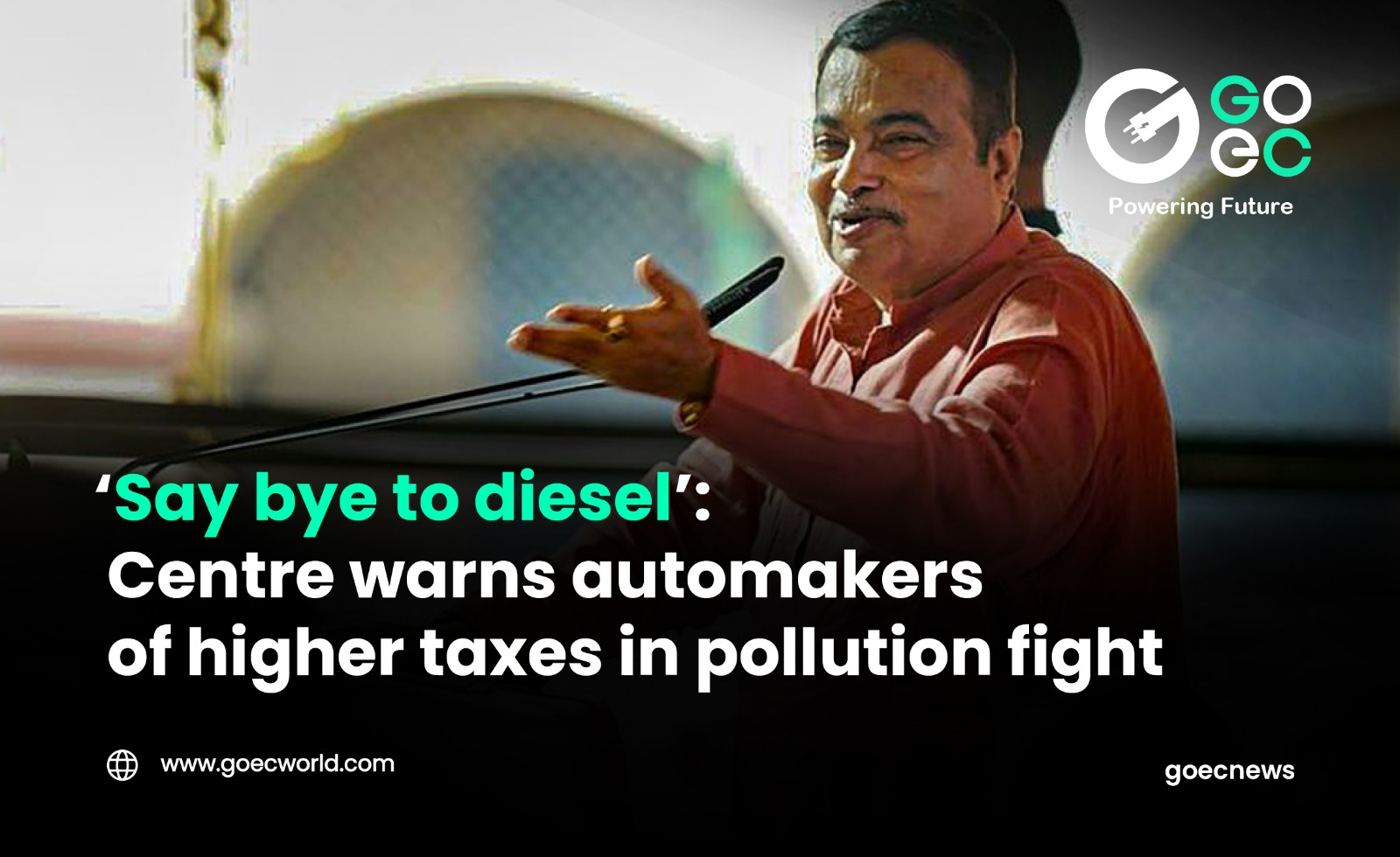 Will increase tax so much you’ll find it difficult to sell’, Gadkari warns as he proposes 10% tax on diesel vehicles.