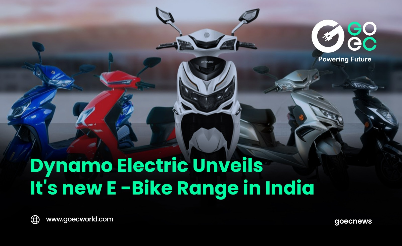 Dynamo Electric Unveils Cutting-Edge E-Bike Lineup at EV India Expo 2023