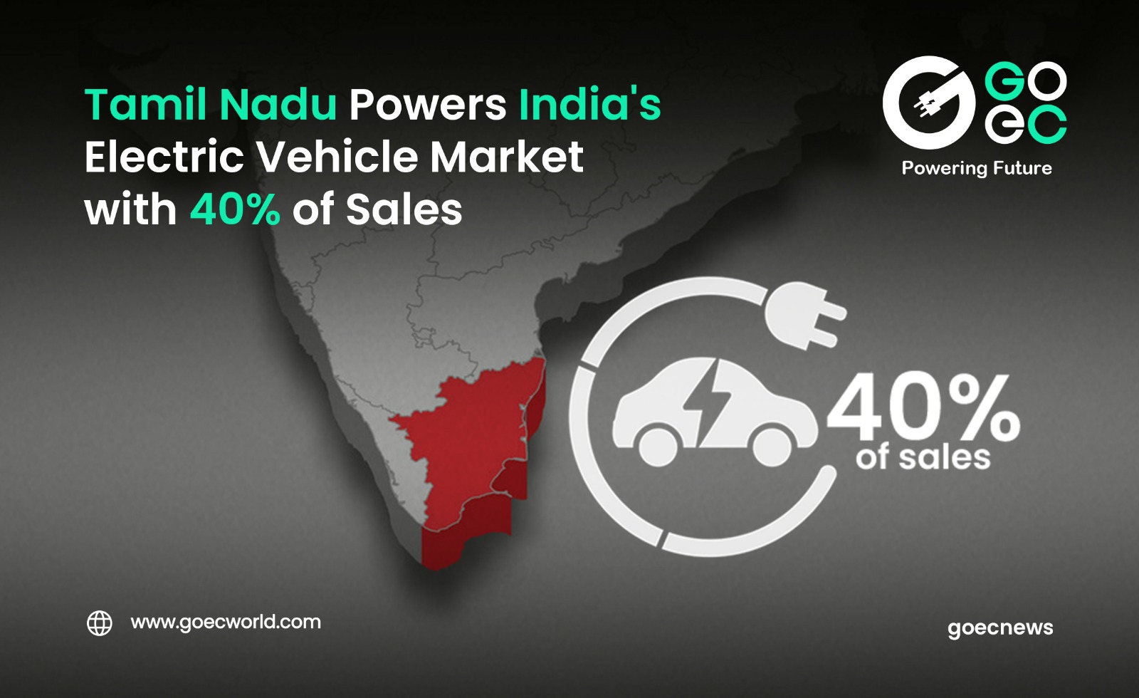 Tamil Nadu’s Ambitious EV Manufacturing Goals Forge Ahead with Over 40% Contribution to India’s EV Sales”