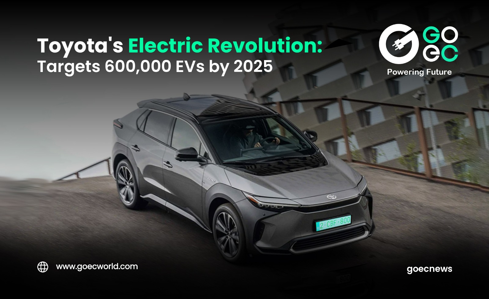 Toyota Unveils Plan to Produce 600,000 Electric Vehicles by 2025