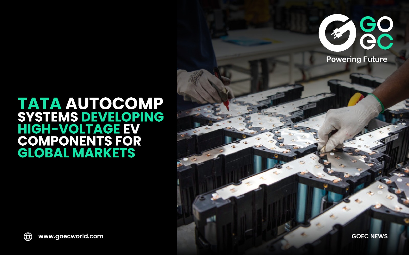 Tata AutoComp Systems developing high-voltage EV components for global markets