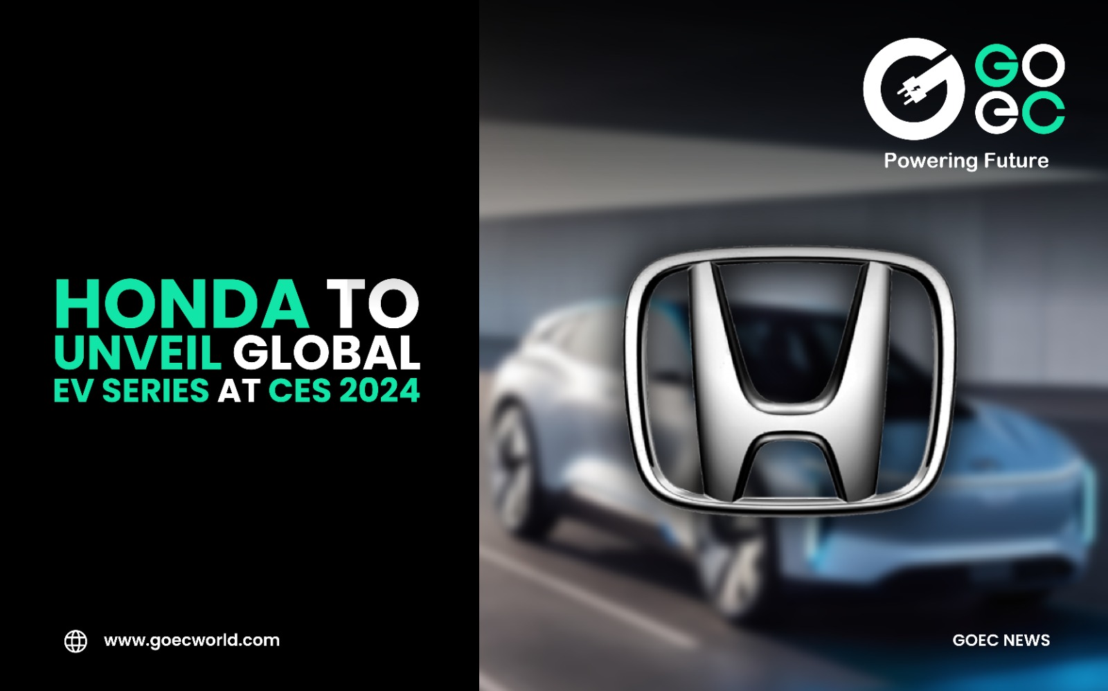 Honda to Unveil Global EV Series at CES 2024