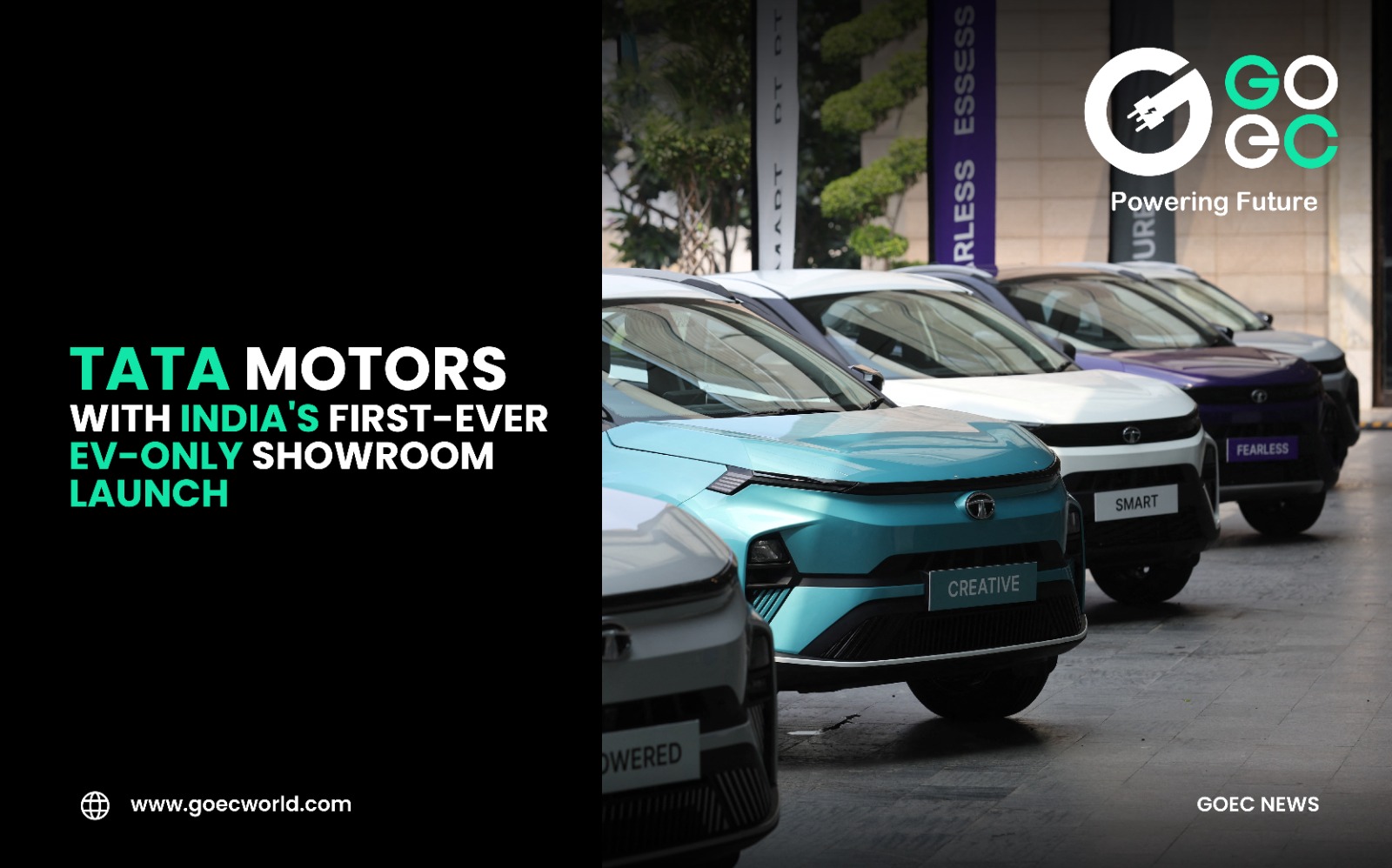 Tata Motors with India’s First-Ever EV-only Showroom Launch