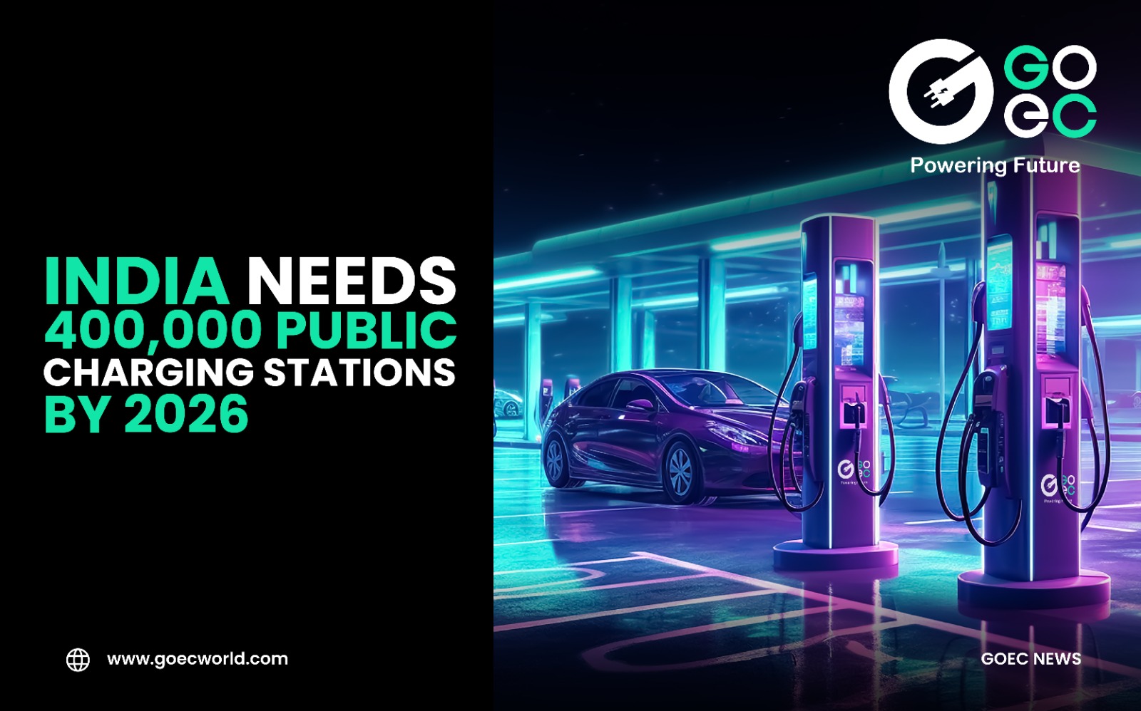 India needs 400,000 public Charging Stations by 2026