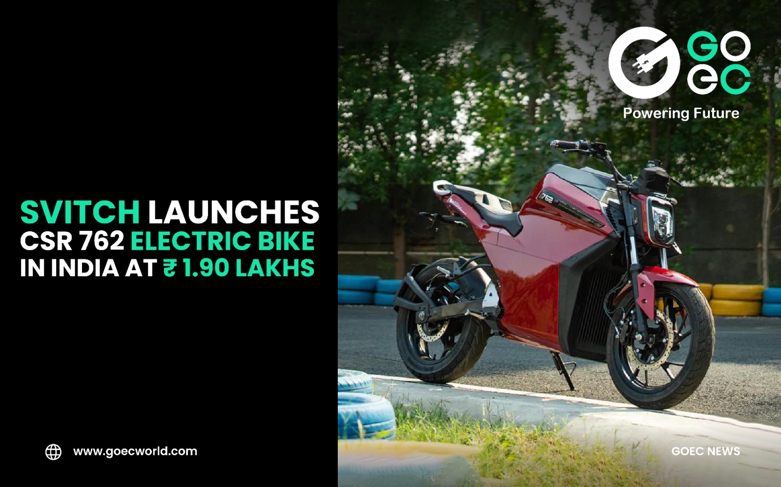 Svitch Launches CSR 762 Electric Bike in India at Rs 1.90 Lakhs