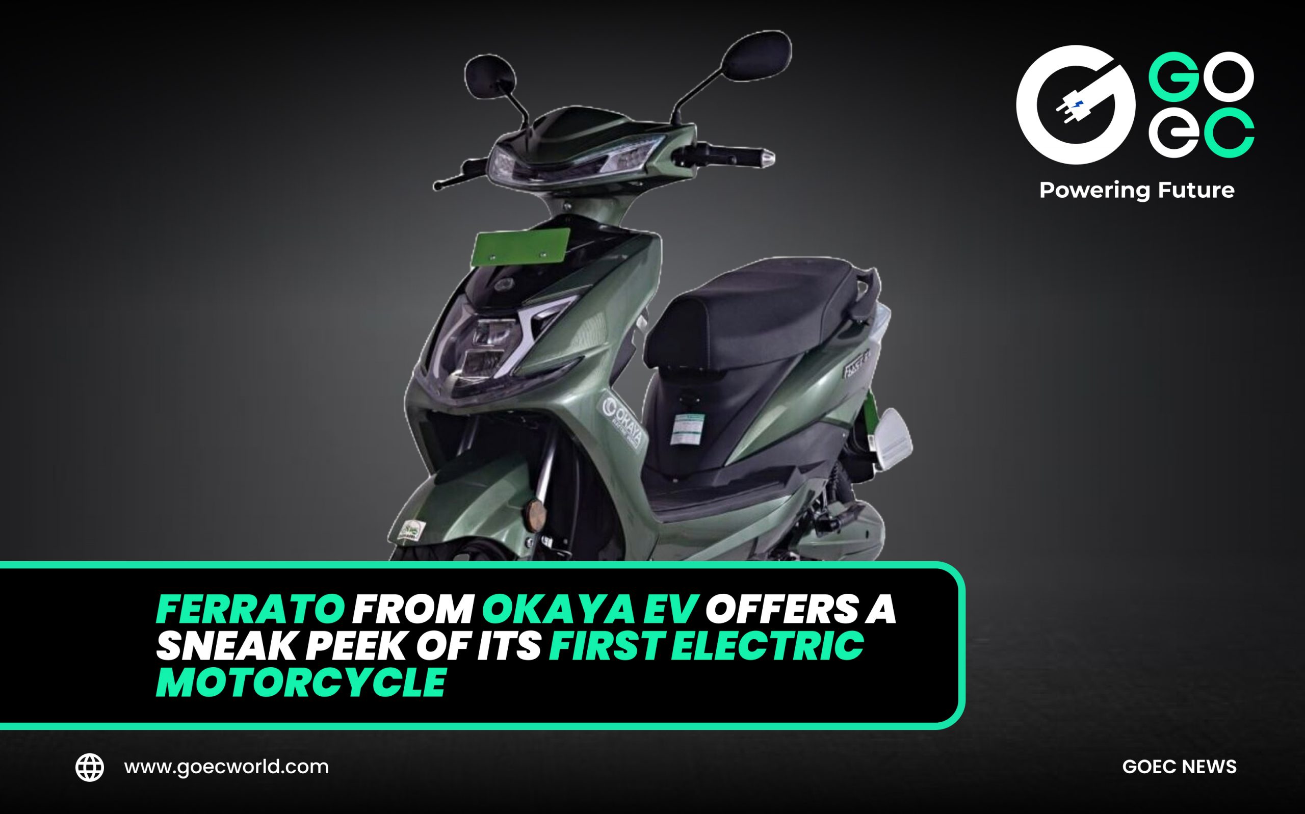 Ferrato from Okaya EV offers a sneak peek of its first electric motorcycle